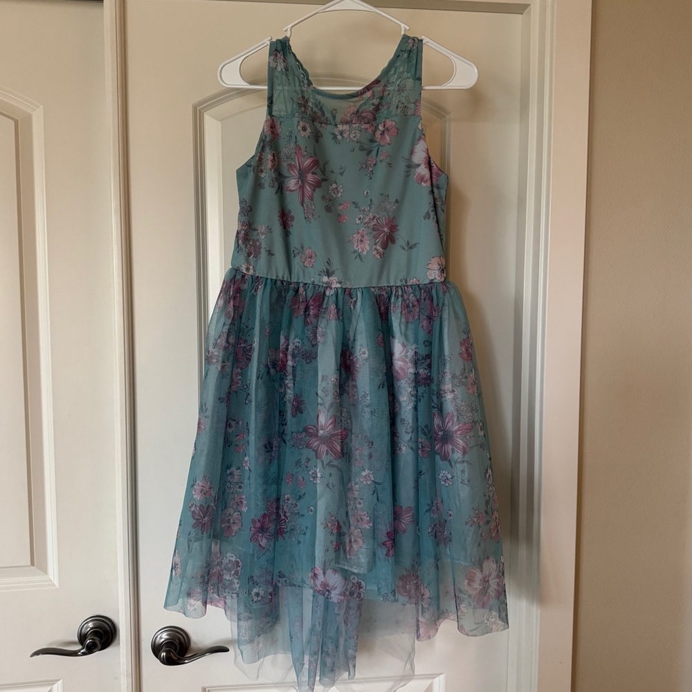 ZENZI Girls Floral Dress - Great for Flower Girl or Easter